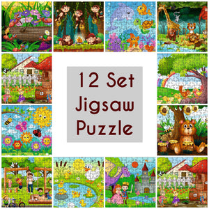 12 Set Jigsaw Puzzles